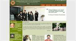 Desktop Screenshot of pim.ac.in